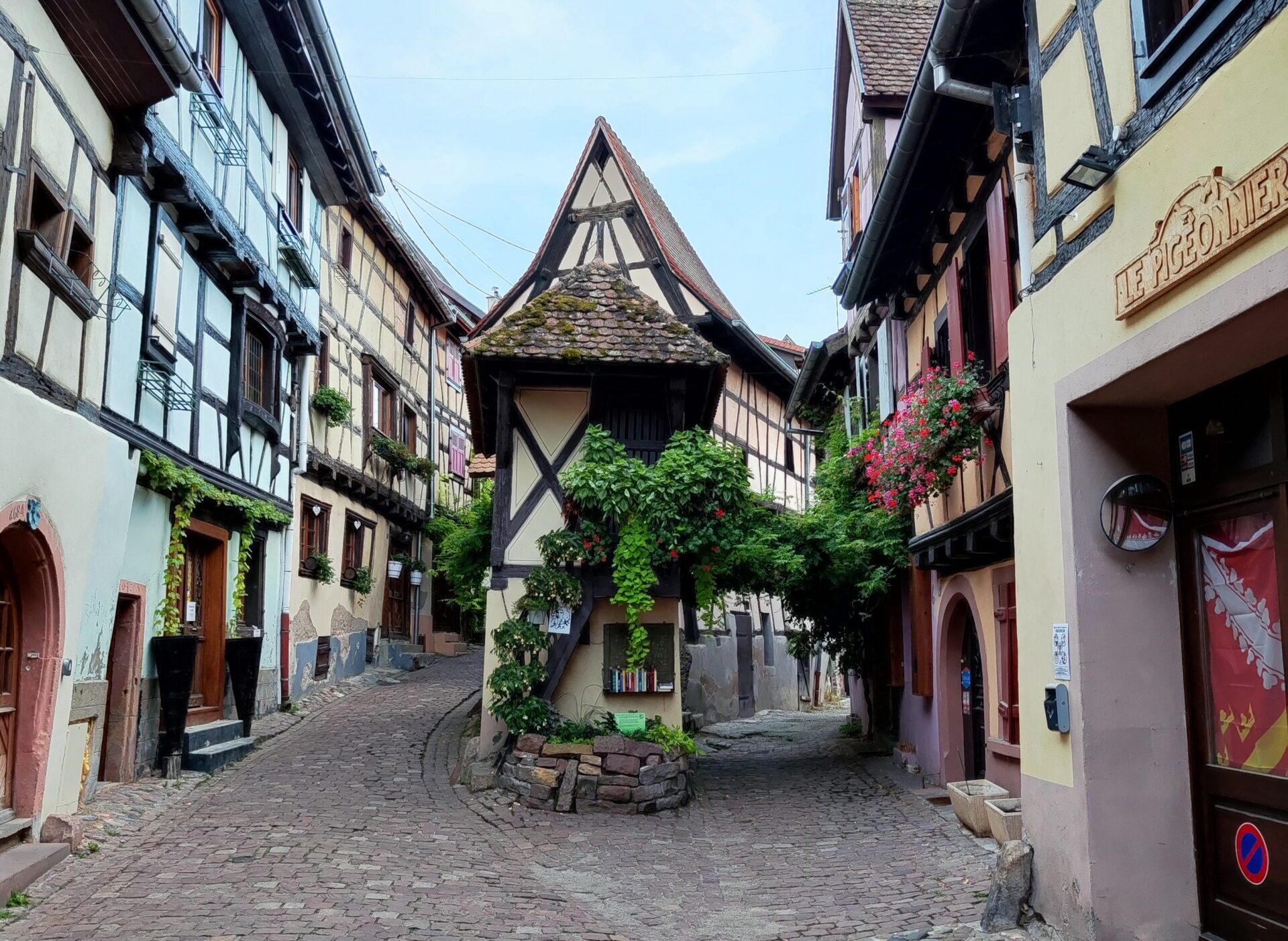 Eguisheim – kde jíst, kam na víno